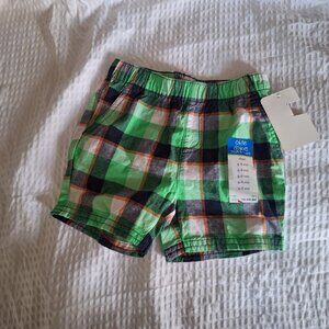 green shorts 6 to 9 months
